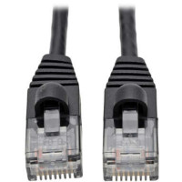 Eaton N261-S03-BK EATON TRIPP LITE SERIES CAT6A 10G SNAGLESS MOLDED SLIM UTP ETHERNET CABLE (RJ45