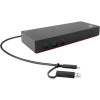 Lenovo 40AF0135US THINKPAD HYBRID USB-C WITH USB-A DOCK - BLACK - USB; GIGABIT ETHERNET; DISPLAY P