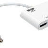 EATON TRIPP LITE SERIES CONNECTIVIT P137-06N-HD-UHD 6IN MINI DPORT TO HDMI ACTIVE VIDEO CONVERTER FOR MAC/PC M/F