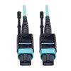Eaton N846-10M-24-P PATCH CABLE - FIBER OPTIC - FEMALE LEFT GENDER - FEMALE RIGHT GENDER - MTP/MPO R