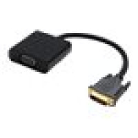 Addon DVIDS2VGAA-5PK ADDON 5 PACK OF 20.00CM (8.00IN) DVI-D SINGLE LINK (18+1 PIN) MALE TO VGA FEMALE