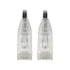 EATON TRIPP LITE SERIES CONNECTIVIT N201-S15-BK 15FT CAT6 BLK SNAGLESS UTP RJ45 MOLDED SLIM GIGABIT PATCH CABLE
