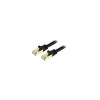 Startech C6ASPAT14BK CAT6A ETHERNET CABLE DELIVERS 10 GIGABIT CONNECTION FREE OF NOISE & EMI/RFI INTE