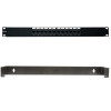 Startech PANEL4512 12 PORT CAT5E PATCH PANEL RJ45 110 TYPE WALL MOUNT NETWORK PANEL
