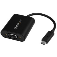 Startech CDP2VGASA USB C TO VGA ADAPTER CONVERTER USB-C TO VGA MONITOR DONGLE - PRES