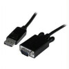 Startech DP2VGAMM15B 15FT/4.6M ACTIVE DISPLAYPORT TO VGA CABLE HBR2 2048X1280/1080P 60HZ EDID/DDC - V