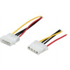 Startech LP4POWEXT12 12IN LP4 POWER EXTENSION CABLE LP4 TO LP4 MOLEX POWER SUPPLY CORD