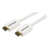Startech HD3MM3MW 9.8FT/3M HDMI 1.4B CABLE WITH ETHERNET; 4K (3840X2160P 30HZ)/FULL HD 1080P/10.2