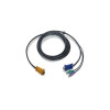 Iogear G2L5203P KVM CABLE - 15 PIN HD D-SUB (HD-15) - MALE - 15 PIN HD D-SUB (HD-15);6 PIN MINI-