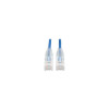EATON TRIPP LITE SERIES CONNECTIVIT N201-S06-BL 6FT CAT6 PATCH CABLE SLIM BLUE GIGABIT MOLDED SNAGLESS UTP PVC M/M