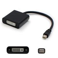 Addon MDP2DVIB ADDON 20.00CM (8.00IN) MINI-DISPLAYPORT MALE TO DVI-I (29 PIN) FEMALE BLACK CABL