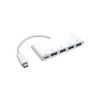 Eaton U460-004-4A-C EATON TRIPP LITE SERIES 4-PORT USB-C HUB, USB 3.X (5GBPS), 4X USB-A PORTS, 60W P
