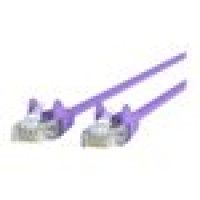 Belkin A3L791-01-PUR-S CAT5E SNAGLESS PATCH CBL / RJ45M/RJ45M/ 1 PURPLE