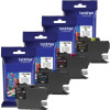 Brother LC30173PK BROTHER GENUINE HIGH YIELD XL COLOR INK CARTRIDGES 3 PACK - 1 EA. CYAN, MAGENTA,