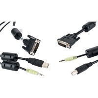 Vertiv CBL0148 DH DVI-D CABLE, USB, AUDIO, DPP - 6FT