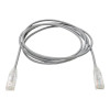 Eaton N201-S06-GY EATON TRIPP LITE SERIES CAT6 GIGABIT SNAGLESS SLIM UTP ETHERNET CABLE (RJ45 M/M)