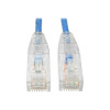 Eaton N201-S15-BL 15FT CAT6 BLUE SNAGLESS UTP RJ45 MOLDED SLIM GIGABIT PATCH CABL
