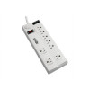 Eaton TLP808TELTAA EATON TRIPP LITE SERIES PROTECT IT 8-OUTLET COMPUTER SURGE PROTECTOR, 8 FT. (2.4