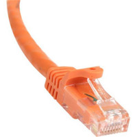 Startech N6PATCH50OR 50FT CAT6 ETHERNET CABLE ORANGE 100W POE