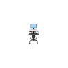 ERGOTRON FURNITURE 24-215-085 WORKFIT-C SINGLE LD SIT-STAND WORKSTATION