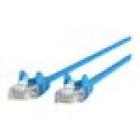 Belkin A3L980-08-BLU-S 8FT CAT6 BLUE SNAGLESS PATCH CABLE RJ45 M/M
