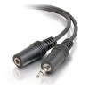 C2G 40409 25FT. 3.5MM STEREO AUDIO EXT. CBL M/F