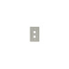 TRIPP LITE N042-001-WH 2port White Keystone Faceplate For N238 Series Jacks