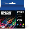 Epson T702120-S T702 STD CAP DURABRITE ULTRA BLACK INK