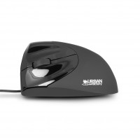 Urban EML01UF-N ERGO NEXT VERTICAL WIRED USB-A & USB-C ERGONOMIC MOUSE FOR LEFT HANDED