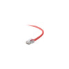 Belkin A3X126-01-RED CROSSOVER CABLE - RJ-45 - MALE - RJ-45 - MALE - 1 FEET - UNSHIELDED TWISTED PAIR