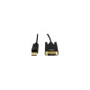 Rocstor Y10C155-B1 PREMIUM 6 FT (2M) DISPLAYPORT 1.2V TO DV