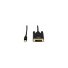 Rocstor Y10C164-B1 PREMIUM 6FT (2M) MINI DISPLAYPORT TO DVI CABLE - SUPPORTS 1080P UP TO 1920X1200