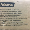 Fellowes 8043501 SINGLE ARM WALL MOUNT - MONITOR/TV