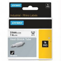 Dymo 1805443 RHINO 1IN WHITE HST-24MM
