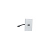 Comprehensive WP-HM1PT 1PORT HDMI WALLPLATE PIGTAIL PLASTIC WHITE LIFETIME WARRANTY