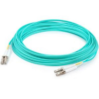 Addon AJ835A-AO 2M LC TO LC AQUA OM3 DUPLEX OFNR (RISER-RATED) FIBER PATCH CABLE