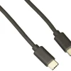Rocstor Y10C139-B1 3FT/1M USB-C TO USB-C M/M CABLE USB 2.0 TYPE-C M/M BLACK