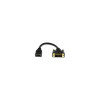 Y10C123-B1 6FT HDMI TO DVI-D ADAPTER F/M HDMI TO DVI-D 24+1 F/M BLACK