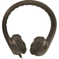 Hamiltonbuhl KIDS-BLK FLEX-PHONES VIRTUALLY INDESTRUCTIBLE FOAM HEADPHONES BLACK - KIDS-BLK - HEADSET