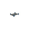 Innovation 1USHL-116 4POST/2POST 28IN FIXED SHELF HEAVY DUTY 500LB CAPACAITY