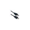 Qvs CC2209C-06 6FT CABLE USBA-USBB M/M BLACK CERTIFIED