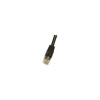 Comprehensive CAT6-10BLK 10FT CAT6 BLACK SNAGLESS PATCH CABLE 550MHZ W/ LIFETIME WARR