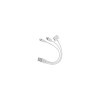 4XUSBMUSB830PIN 3IN1 USB MALE TO MICRO USB APPLE 8PIN AND 30PIN FOR IPHONE