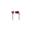 Koss Headphones PLUG R NOISE ISOLATING EARBUD RED MEMORY FOAM CUSHIONS