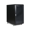 Startech RK2236BKF 4-POST 22U 19IN SERVER RACK ENCLOSURE W/ ADJUSTABLE MOUNTING DEPTH - EIA/ECA-31