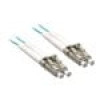 Axiom LCLC10GA-60M-AX AXIOM LC/LC 10G MULTIMODE DUPLEX OM3 50/125 FIBER OPTIC CABLE 60M