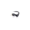 C2G 29925 POWER CORD - NEMA 5-15P - MALE LEFT GENDER - POWER IEC 320 EN 60320 C13 - FEMALE
