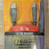 Belkin F3U154BT3M 3M USB DSTP USBA TO USBB DEV CABLE CLAMSHELL PACKAGING