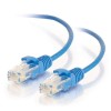 Legrand 01073 1.5FT CAT6 BLUE UTP 28AWG SLIM PATCH CABLE