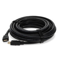 Addon HDMIHSMM25 25.0FT MALE TO MALE CABLE HDMI TO HDMI BLACK CABLE